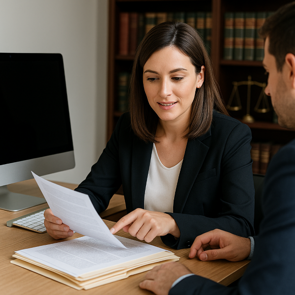 Cabinet d'avocats moderne